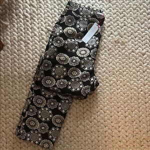 Black and Gold jacquard pants - Frances valentine